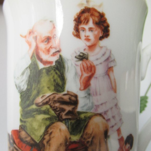 Porcelain Mug Norman Rockwell Collection "The Cobbler" by Norman Rockwell Museum - Picture 2 of 14